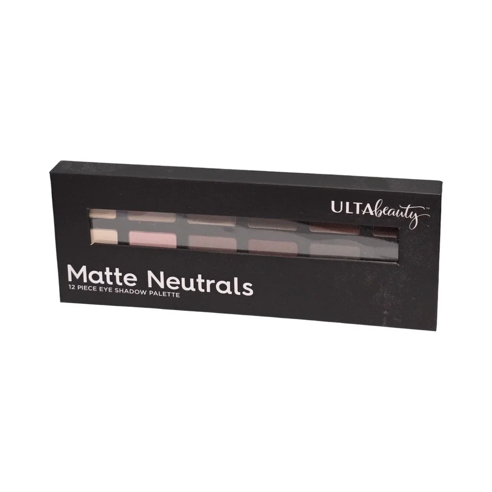 Ulta Beauty Matte Neutrals 12 Piece Eye Shadow Palette Warm & Cool Tones New